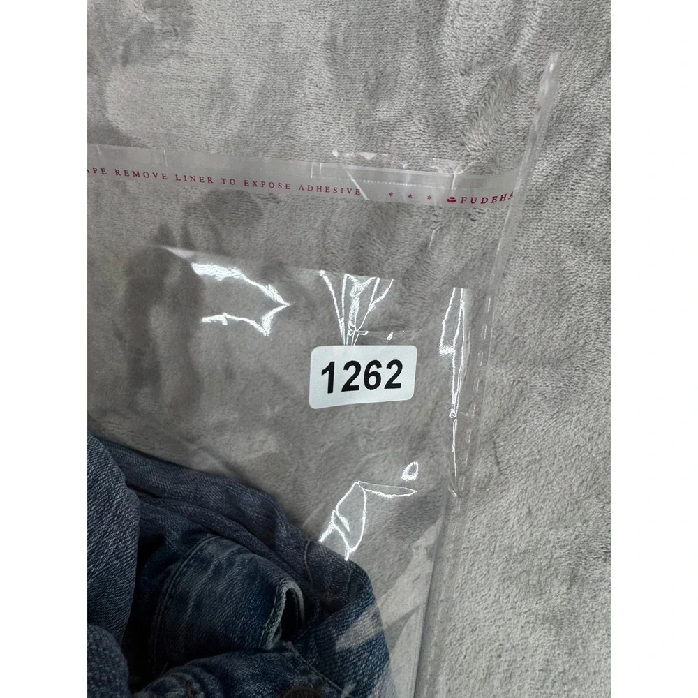 Levis 57511‎ Denim Trucker Jacket Mens XL Blue Medium Wash Button Up Coat